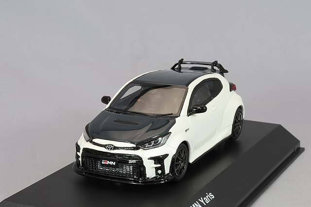 京商 1/43 トヨタ GRMN ヤリス サーキットパッケージ ホワイト