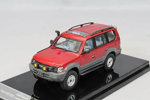 GCD 1/64 トヨタ ランドクルーザー プラド 90 右ハンドル ライト