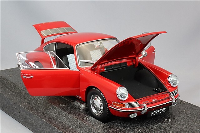 京商 1/18 ポルシェ 911 (901) 1964 シグナルレッド