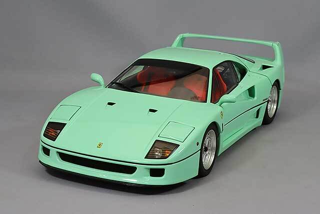 京商 1/18 フェラーリ F40 ミントグリーン
