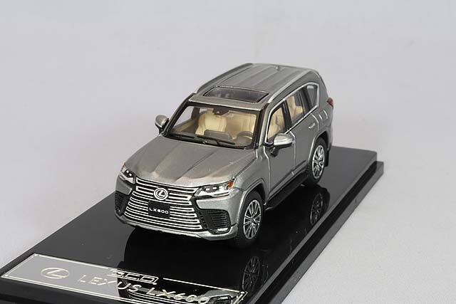 GCD 1/64 レクサス LX600 左ハンドル グレー