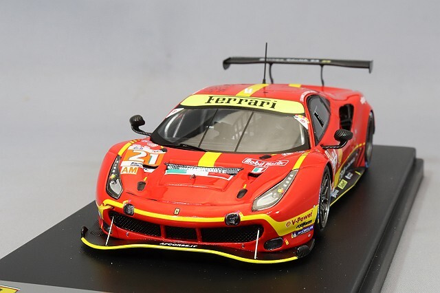 ルックスマート 1/43 フェラーリ 488 GTE EVO AFコルセ 2023 ルマン24H