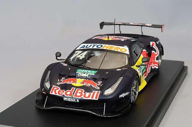 ルックスマート 1/43 フェラーリ 488 GT3 EVO レッドブル アルファ