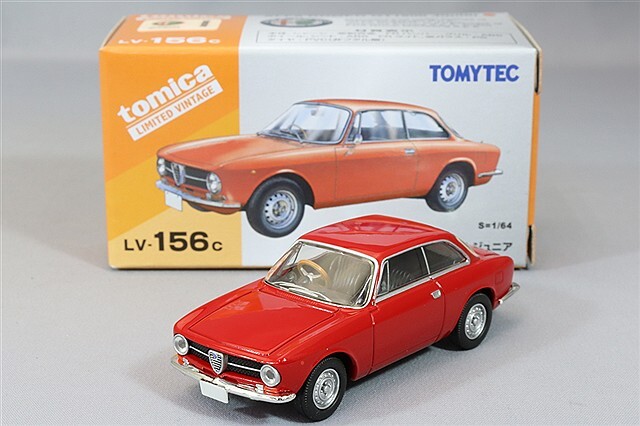 トミカリミテッドヴィンテージ 1/64 アルファロメオ GT1600 ジュニア (赤)