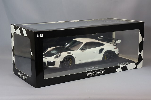 ミニチャンプス 1/18 ポルシェ 911 (991.2) GT2 RS 2018 ホワイト