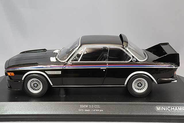 ミニチャンプス 1/18 BMW 3.0 CSL 1973 ブラック