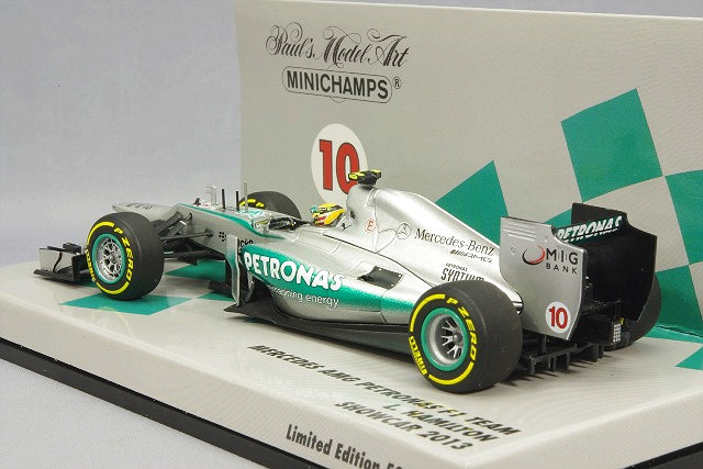 海外ショップ特注, ミニチャンプス 1/43 メルセデス AMG ペトロナス F1