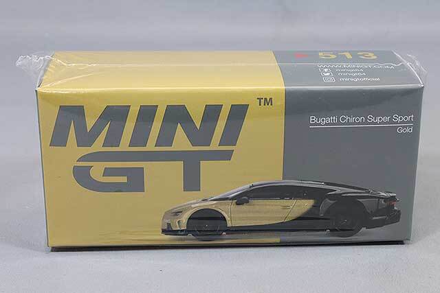 TSM ミニGT 1/64 ブガッティ シロン スーパースポーツ ゴールド 左ハンドル