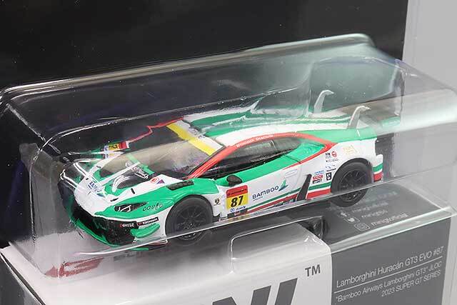 TSM ミニGT 1/64 ランボルギーニ ウラカン GT3 EVO 2023 スーパーGT