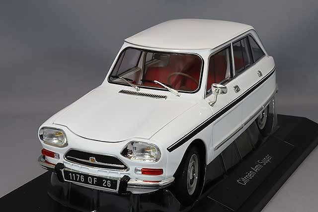 ノレブ 1/18 シトロエン アミ スーパー 1974 メイジェ ホワイト