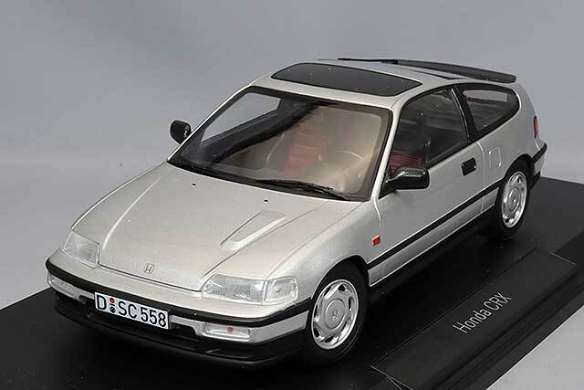ノレブ 1/18 ホンダ CRX 1990 シルバー