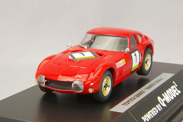 Qモデル 1/43 トヨタ 2000GT 1966 鈴鹿 1000km 2位 #1 細谷四方洋/田村三夫