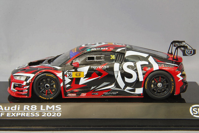 POP RACE 1/43 アウディ R8 LMS SF エクスプレス 2020