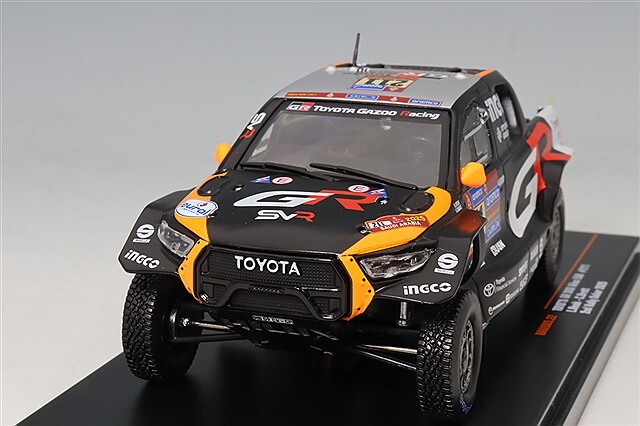 イクソ 1/43 トヨタ GR DKR ハイラックス Evo 2025 ダカール ラリー 2