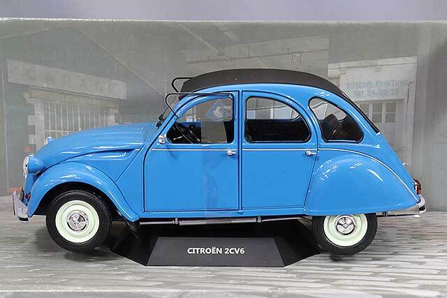 ソリド 1/18 シトロエン 2CV6 1982 ブルー
