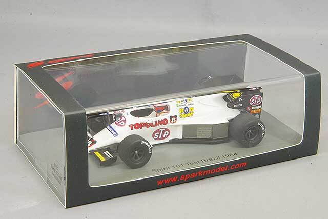 スパーク 1/43 スピリット 101 1984 F1 ブラジルGP テスト E