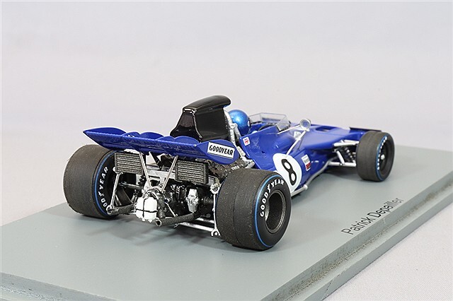 スパーク 1/43 ティレル 004 1972 F1 フランスGP #8 P.デパイユ