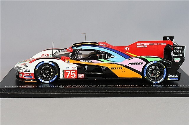 スパーク 1/43 ポルシェ 963 PENSKE MOTORSPORT 2023 ルマン24H #75 F