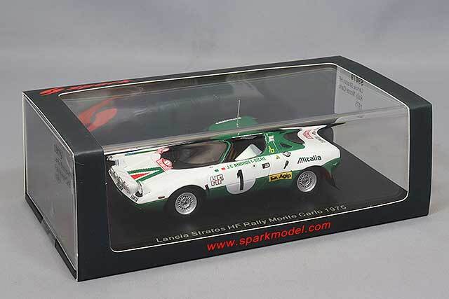 スパーク 1/43 ランチア ストラトス HF 1975 ラリー モンテカルロ #1