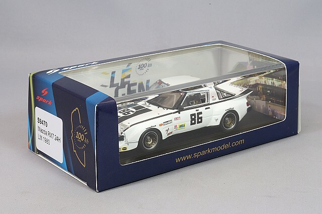 スパーク 1/43 マツダ RX7 1980 ルマン24H #86 E.ソト/ P.Honegger / M