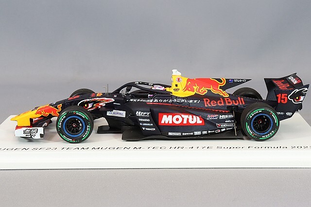 スパーク 1/43 レッドブル モチュール 無限 SF23 M-TEC HR-417E 2023