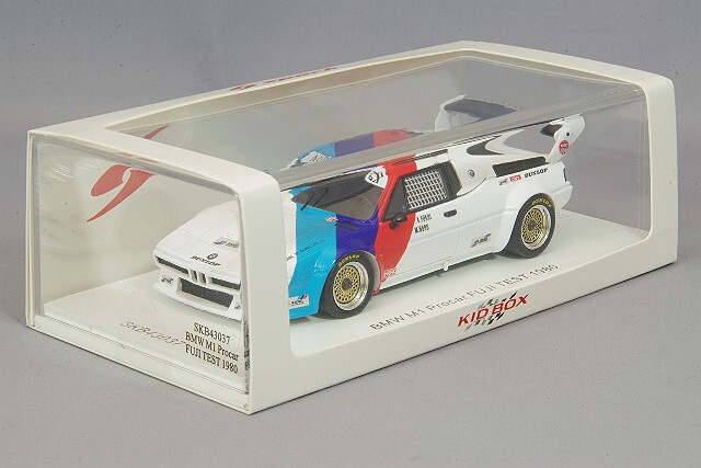 キッドボックス特注, スパーク 1/43 BMW M1 プロカー 富士テスト 1980