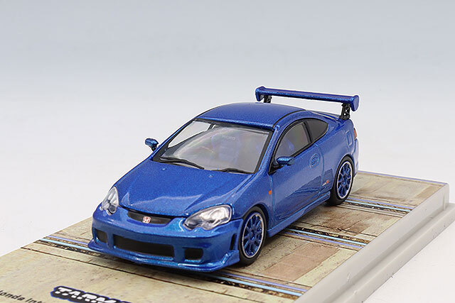 Tarmac 1/64 ホンダ インテグラ タイプR DC5 カスタム ブルーメタリック
