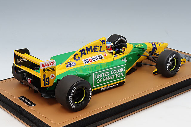 テクノモデル 1/18 ベネトン B192 1992 F1 ベルギーGP ウィナー #19 M