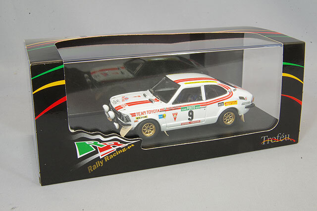 トロフュー 1/43 トヨタ カローラ レビン 1975 ラリーポルトガル 3位