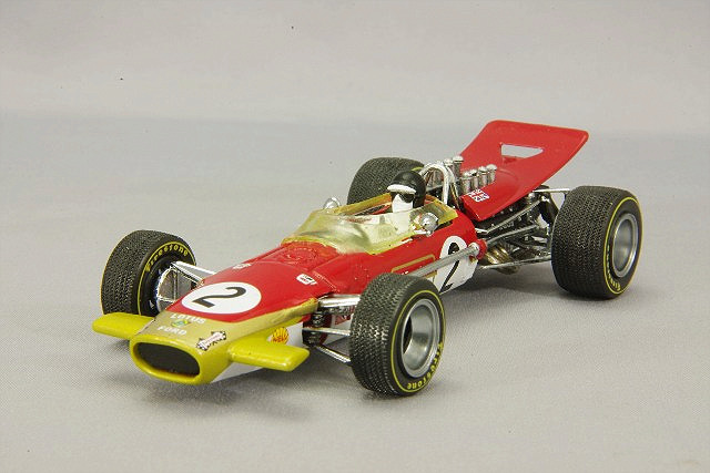 Quartzo 1/43 ロータス 49B 1968 F1 ベルギーGP #2 J.オリバー
