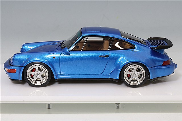 VISION 1/43 ポルシェ 911 (964) ターボ 3.6 1993 タホブルーメタリック