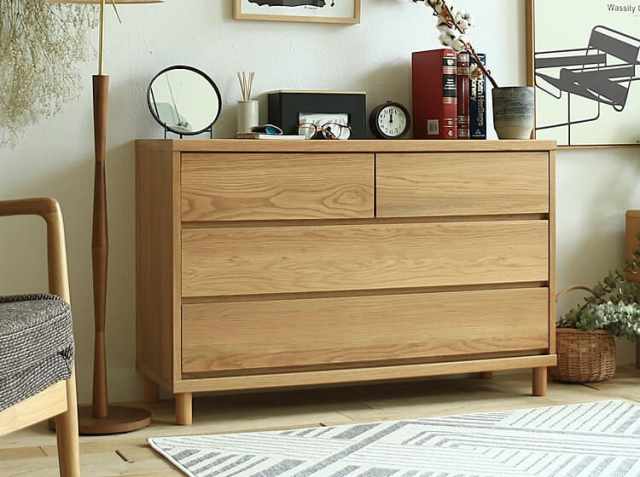 国産チェスト Octa（オクタ）110cmタイプ｜北欧・ヴィンテージ