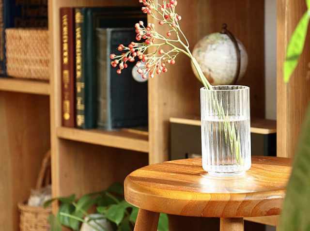 LYNGBY PORCELAIN LYNGBY VASE GLASS12cm｜北欧・ヴィンテージ