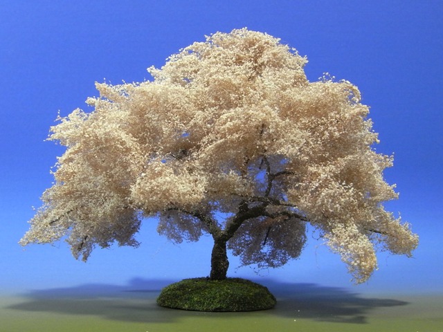 受注製作商品】桜の樹木模型！決定版【きたろく】「ミニジャパンNo