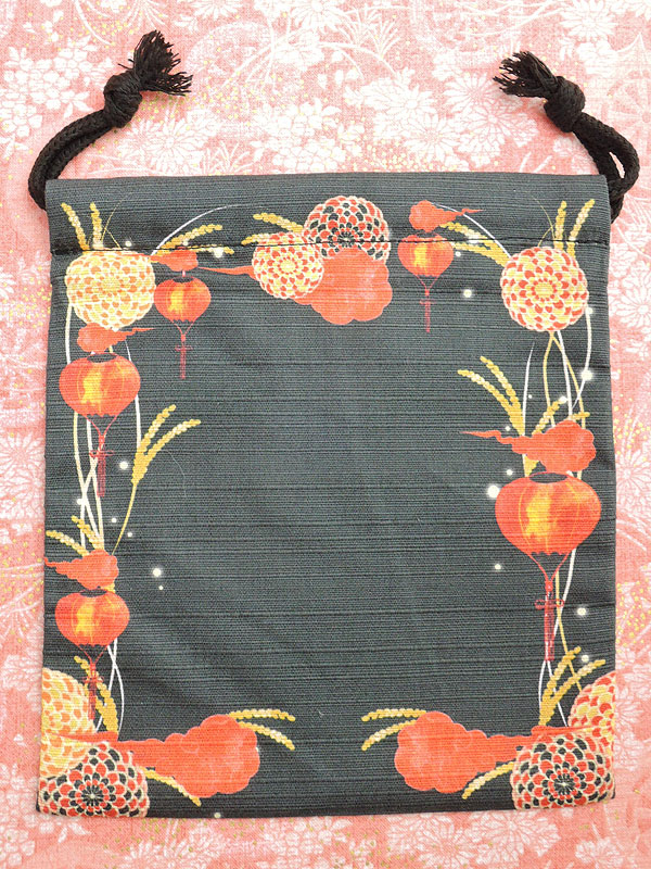 狐面堂：巾着「守護狐」（小）