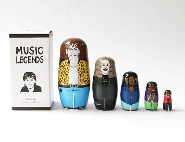 MIDORI KOMATSU Music Legends ミュージックレジェンド マトリョーシカ