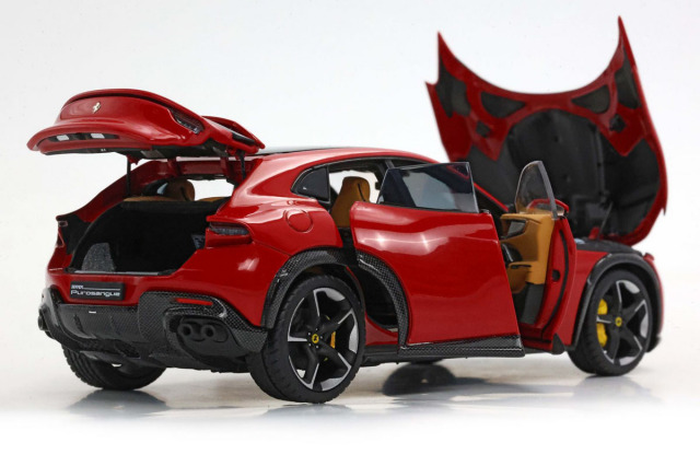 予約商品 ** BBR HE43002BST 1/43 Ferrari Purosangue Panoramic Roof