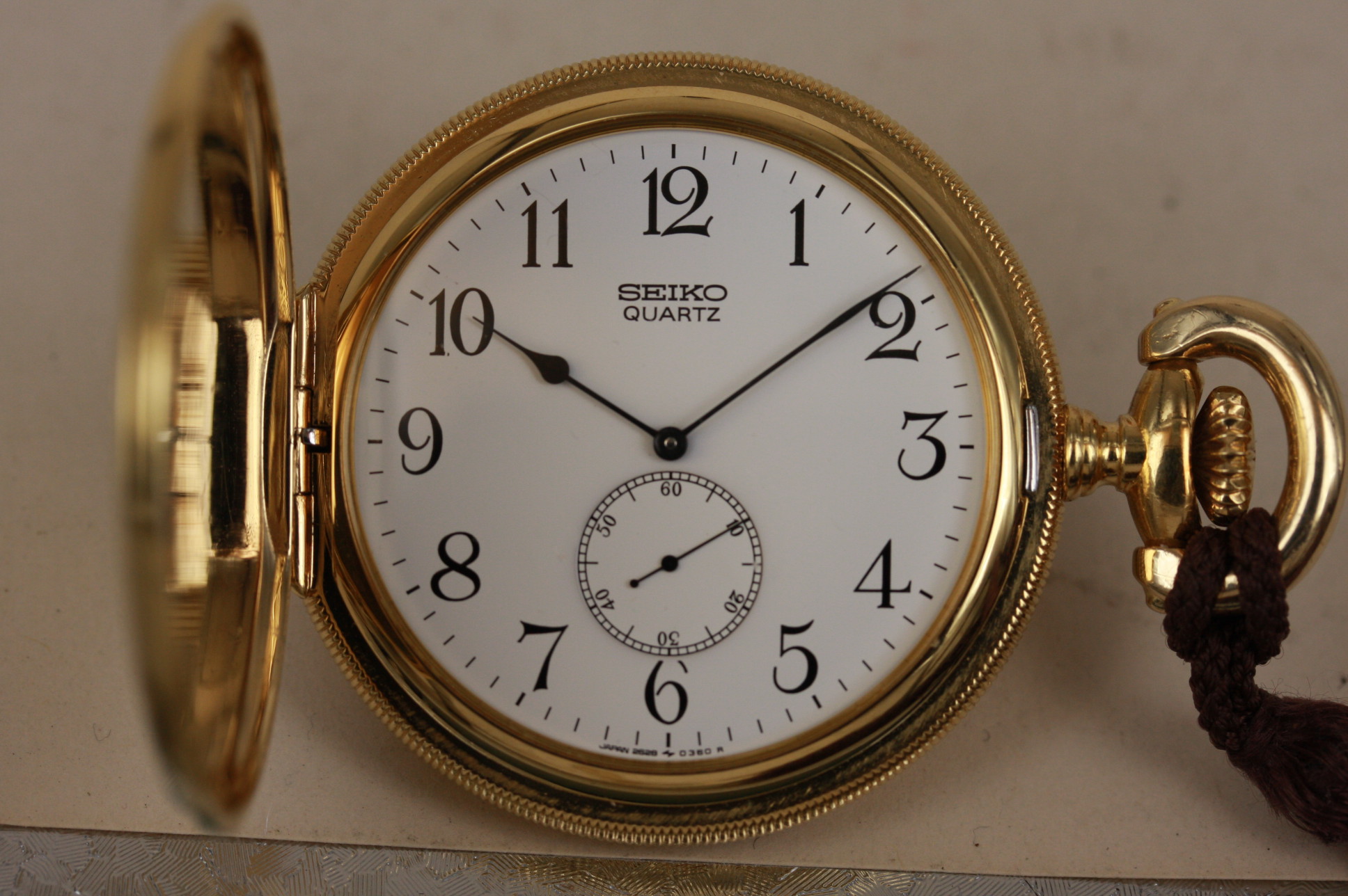 セイコー 18K懐中時計 2628-0090 SOLD Raising time （ライジングタイム）