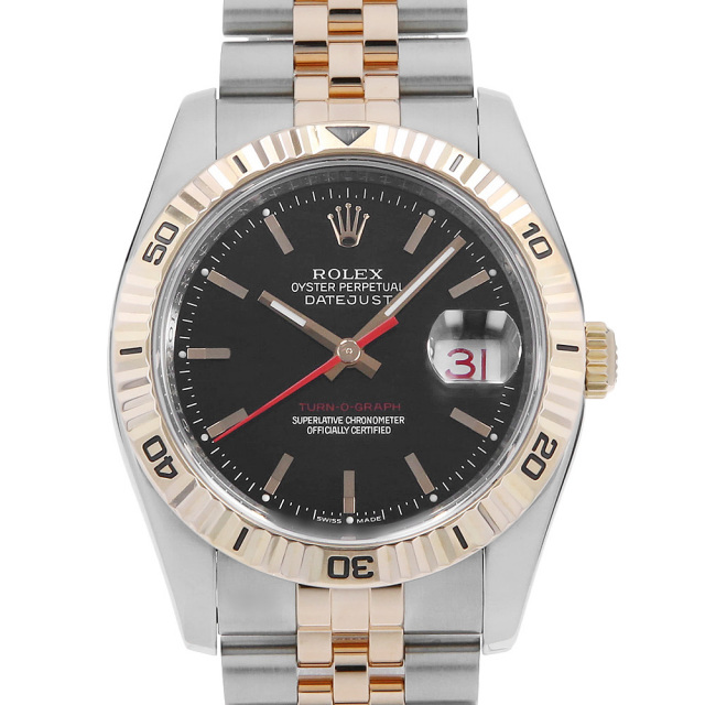 116261 ブラック ROLEX（ロレックス）ターノグラフ 中古 | 東京・大阪