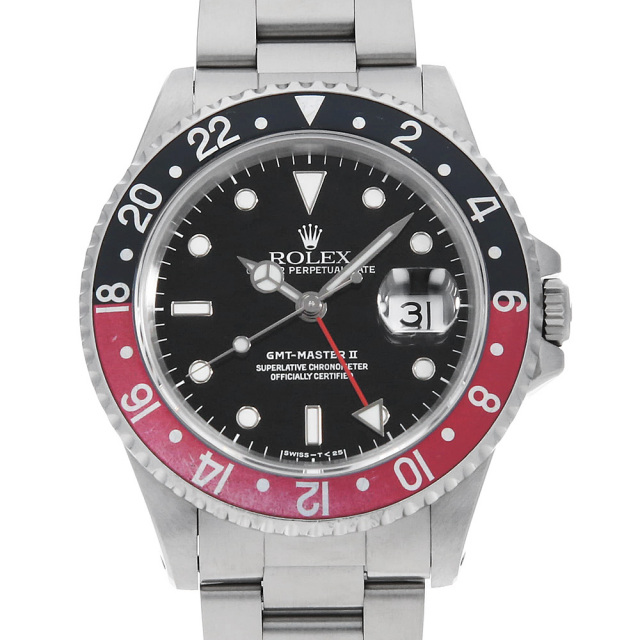 海外販促品 ROLEX掛け時計 デイトナ ブラック レア！赤x ベゼル赤文字