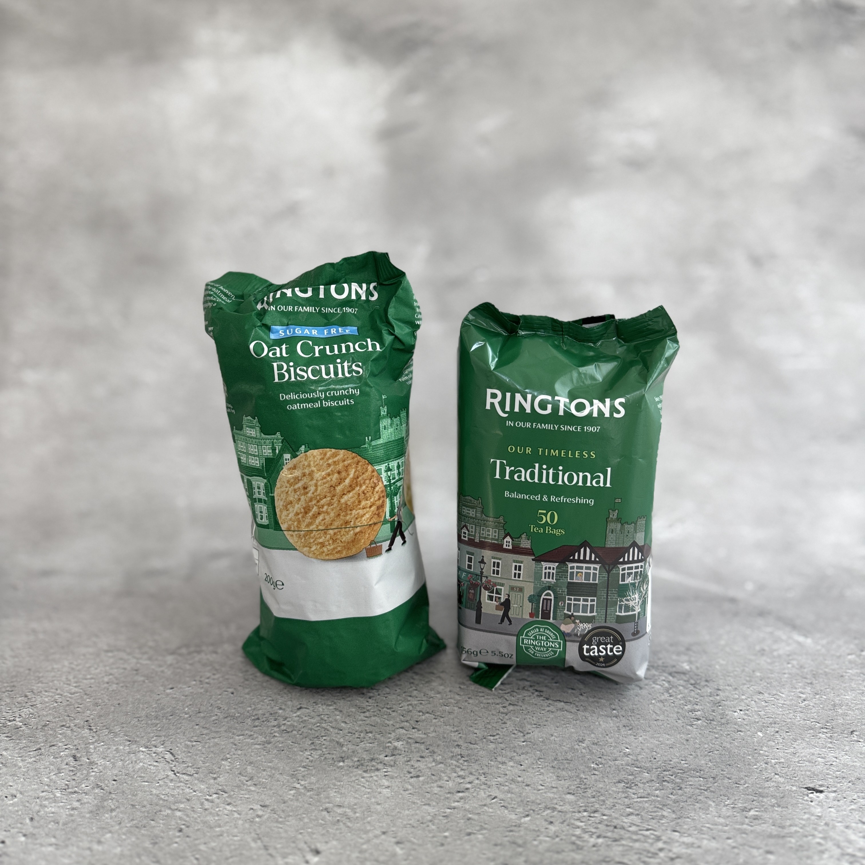 英国紅茶 Ringtons リントンズ 【トラディショナル＆オーツクランチ