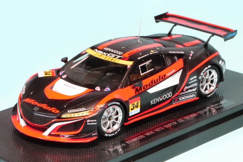 エブロ 1/43 モデューロ ケンウッド NSX GT3 スーパーGT GT300 2018 No