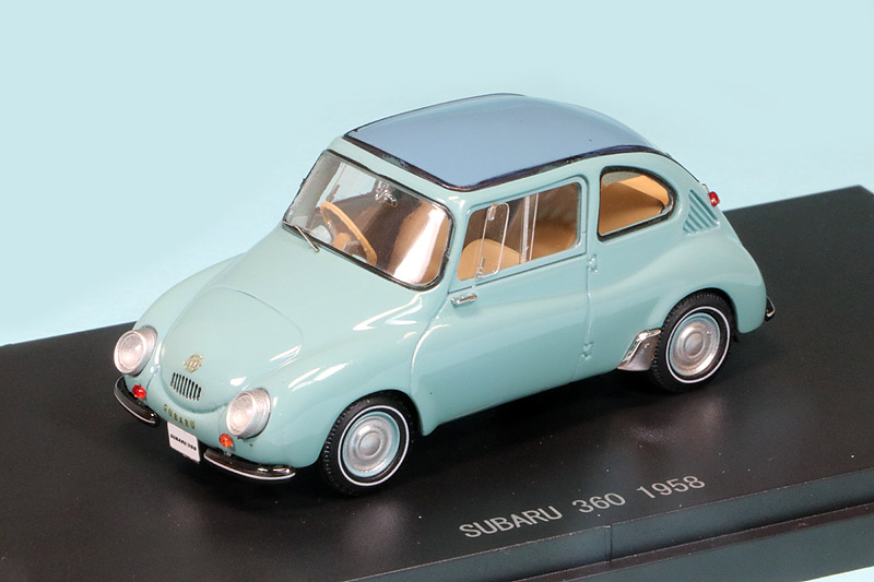 エブロ 1/43 スバル 360 1958 ブルー 45686