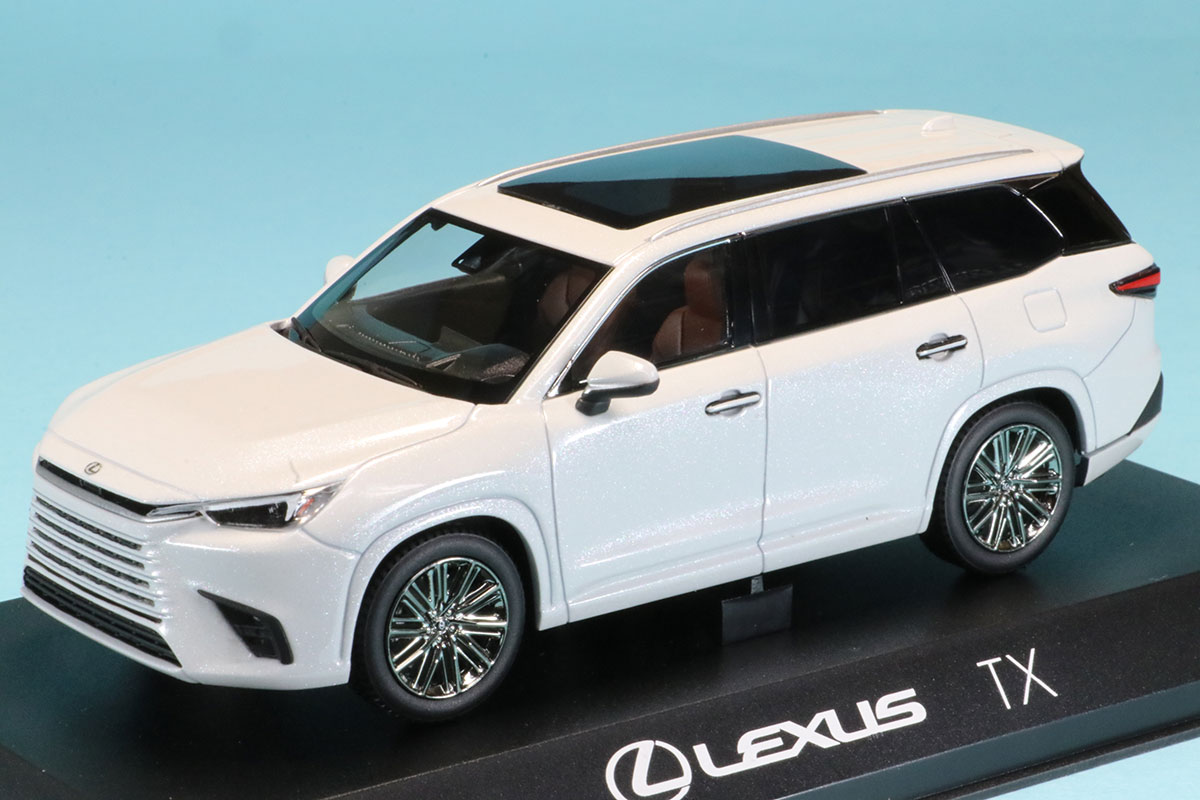 京商 1/43 レクサス TX 350 プラチナホワイト KS03923PW ミニカー