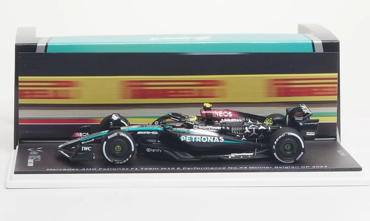 リアルウィン特注スパーク 1/43 メルセデス AMG W15 ベルギーGP 2024 L
