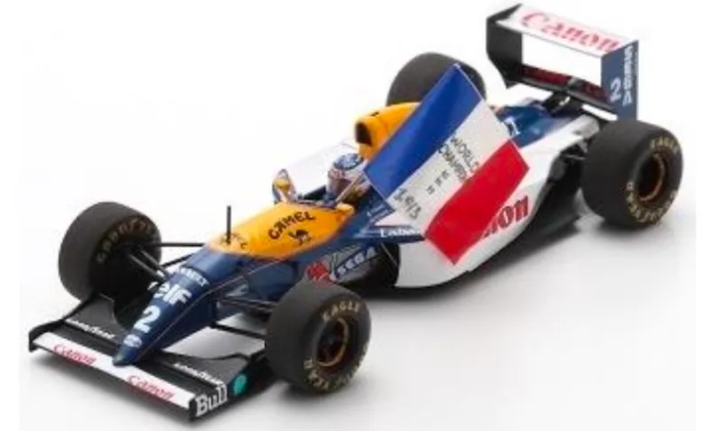 予約] スパーク 1/43 ウィリアムズ FW15C No.2 ポルトガルGP 1993 2nd