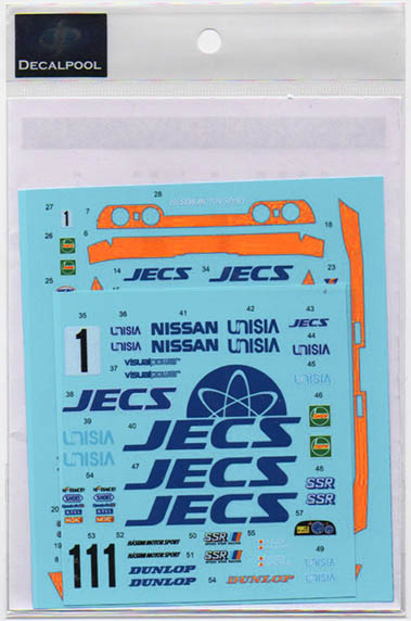 DecalPool 1/24 ジェックス ニッサン スカイライン GT-R R32 JTC 1992
