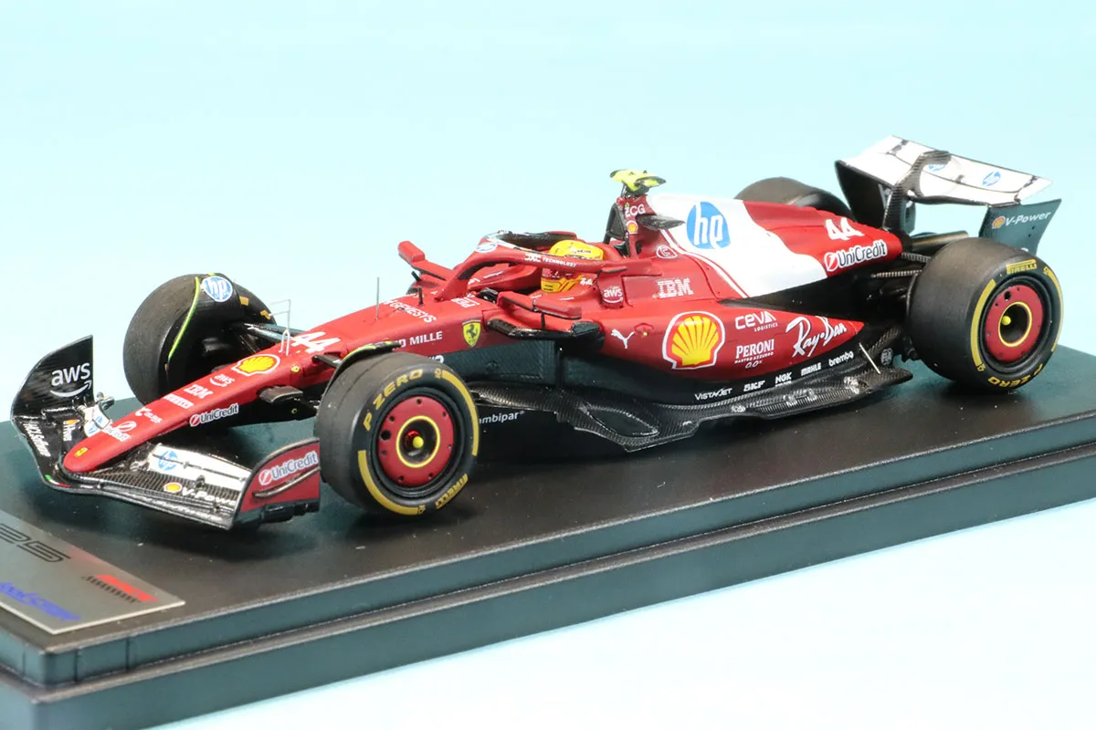 スパーク/ルックスマート 1/43 フェラーリ SF-25 中国GP スプリント