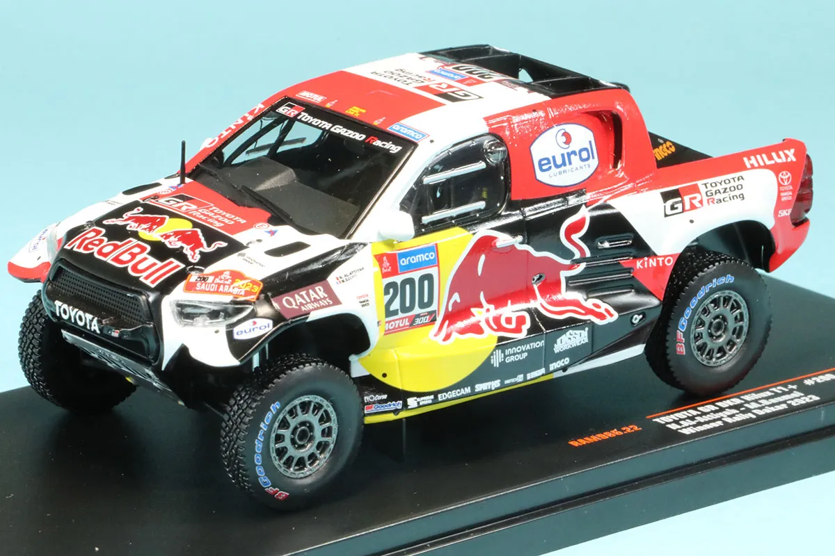 イクソ 1/43 トヨタ GR ハイラックス T1＋ DKR ダカール ラリー 2023