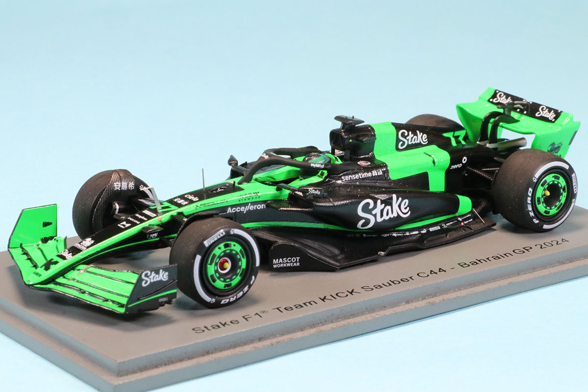スパーク 1/43 ステーク ザウバー C44 バーレーンGP 2024 V.ボッタス